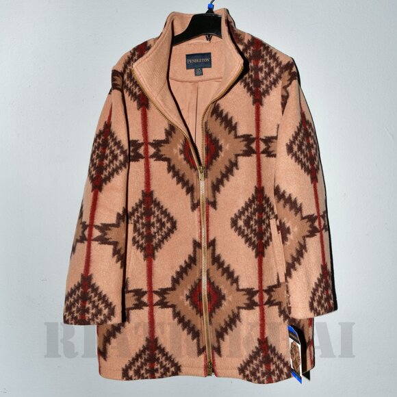 - Pendleton Ladies' Wool Blend Walker Coat - Picture 2 of 8